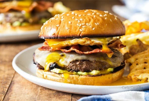 Egg Cheese Burger