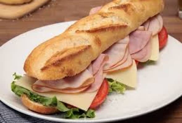Baguette Turkey & Cheese