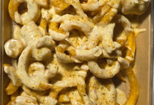 Cheesy Curly Fries
