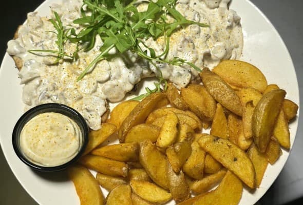 Chicken Mushroom Plate